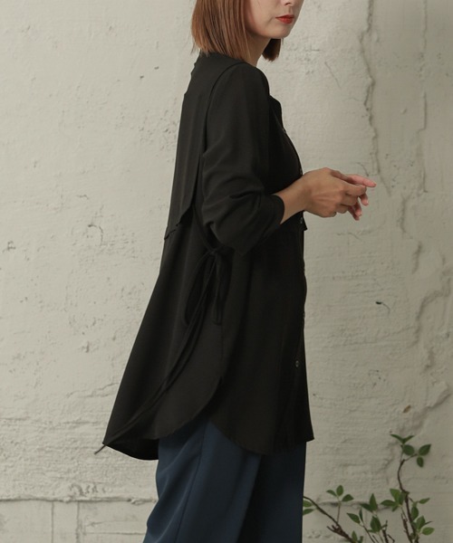 La-gemme(ラジェム)の「レイヤードブラウス(シャツ/ブラウス・レディース・ブラック/ブラウン/ベージュ/ホワイト/グリーン・フリー)」の17枚目の写真