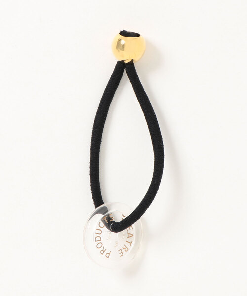 THEATRE PRODUCTS(シアタープロダクツ)の「THEATRE PRODUCTS コートボタンヘアゴム(ヘアゴム・レディース・クリア・FREE)」の1枚目の写真