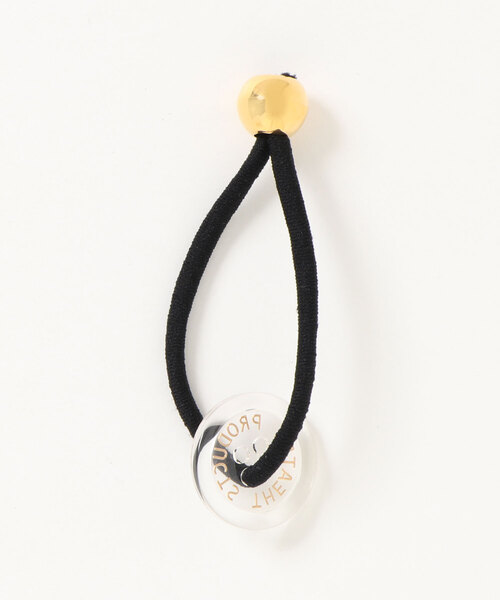 THEATRE PRODUCTS(シアタープロダクツ)の「THEATRE PRODUCTS コートボタンヘアゴム(ヘアゴム・レディース・クリア・FREE)」の2枚目の写真