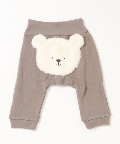 petit main（プティマイン）の「【抗菌防臭】おしりアニマルストレッチパンツ（その他パンツ・キッズ・キナリ/ネイビー/モカ・80ｃｍ/70cm）」の5枚目の写真