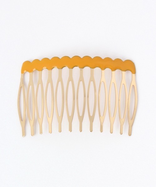 Me%（ミィパーセント）の「スカラップヘアコーム（その他ヘアアクセサリー・レディース・ホワイト/イエロー/グリーン・FREE）」の3枚目の写真