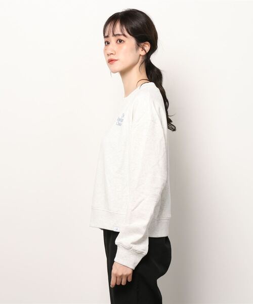 NEW BALANCE(ニューバランス)の「NB Athletics MINIMIZE クルー(スウェット・レディース・ライトブルーグレー/ヘザーグレー・X-LARGE/MEDIUM/LARGE/SMALL)」の5枚目の写真