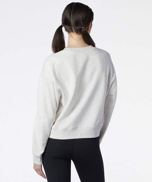 NEW BALANCE(ニューバランス)の「NB Athletics MINIMIZE クルー(スウェット・レディース・ライトブルーグレー/ヘザーグレー・X-LARGE/MEDIUM/LARGE/SMALL)」の6枚目の写真