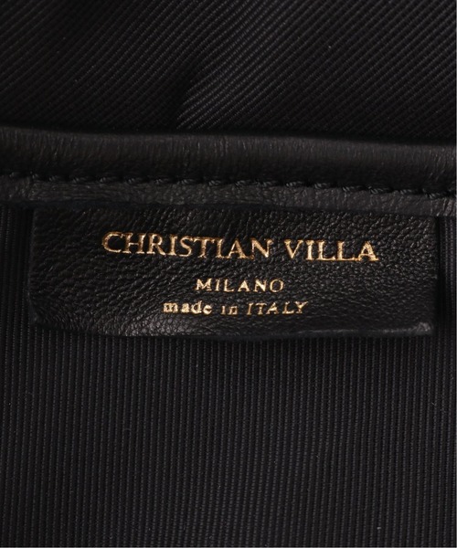 CHRISTIAN VILLA（クリスチャンヴィラ）の「CHRISTIAN VILLA チェーンハンドルミニBAG（ショルダーバッグ・レディース・ブラック/アイボリー・FREE）」の13枚目の写真
