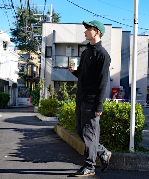 KANGOL(カンゴール)の「【別注】KANGOL×8(eight) コラボ ハーフジップスウェット フリース(スウェット・メンズ・ブラック/ベージュ・X-LARGE/MEDIUM/LARGE)」の15枚目の写真