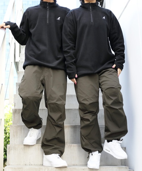 KANGOL(カンゴール)の「【別注】KANGOL×8(eight) コラボ ハーフジップスウェット フリース(スウェット・メンズ・ブラック/ベージュ・X-LARGE/MEDIUM/LARGE)」の19枚目の写真