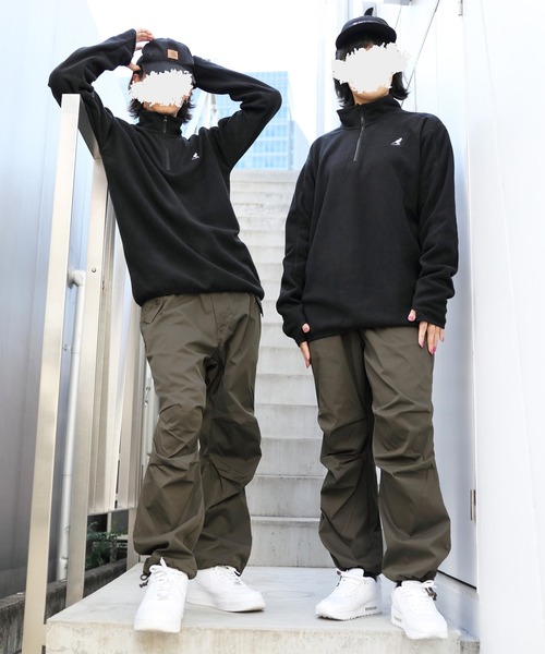 KANGOL(カンゴール)の「【別注】KANGOL×8(eight) コラボ ハーフジップスウェット フリース(スウェット・メンズ・ブラック/ベージュ・X-LARGE/MEDIUM/LARGE)」の21枚目の写真
