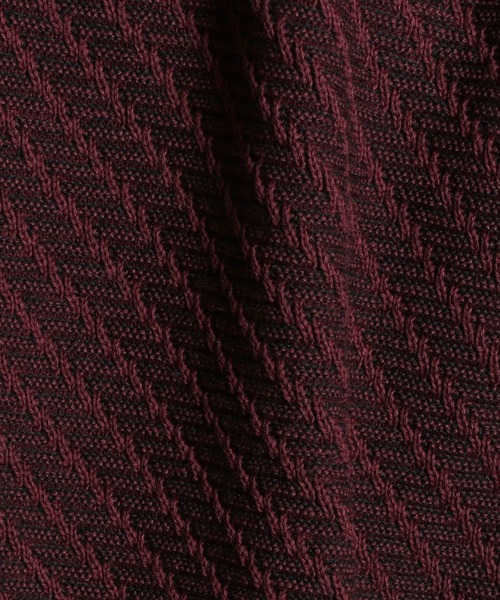 HIDEAWAYS NICOLE（ハイダウェイニコル）の「バイアスジャカードニット（ニット/セーター・メンズ・ホワイト×ホワイト/ネイビー系/ホワイト×ブラック/ブラック×グレー/レッド系その他・MEDIUM/X-LARGE/LARGE）」の13枚目の写真