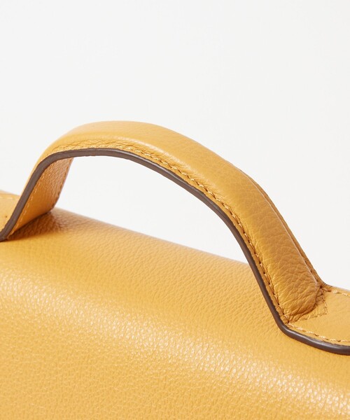 MACKINTOSH PHILOSOPHY（ﾏｯｷﾝﾄｯｼｭ ﾌｨﾛｿﾌｨｰ）の「ミニフラップバッグ（トートバッグ・レディース・オフホワイト/イエロー・FREE）」の16枚目の写真