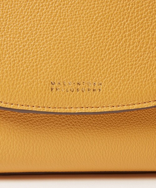 MACKINTOSH PHILOSOPHY（ﾏｯｷﾝﾄｯｼｭ ﾌｨﾛｿﾌｨｰ）の「ミニフラップバッグ（トートバッグ・レディース・オフホワイト/イエロー・FREE）」の17枚目の写真