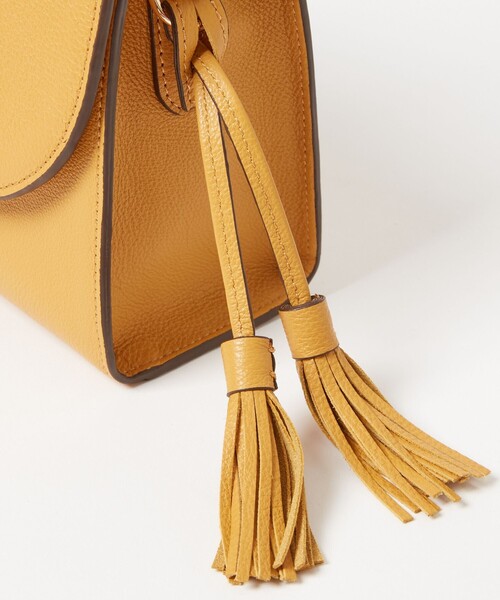 MACKINTOSH PHILOSOPHY（ﾏｯｷﾝﾄｯｼｭ ﾌｨﾛｿﾌｨｰ）の「ミニフラップバッグ（トートバッグ・レディース・オフホワイト/イエロー・FREE）」の19枚目の写真