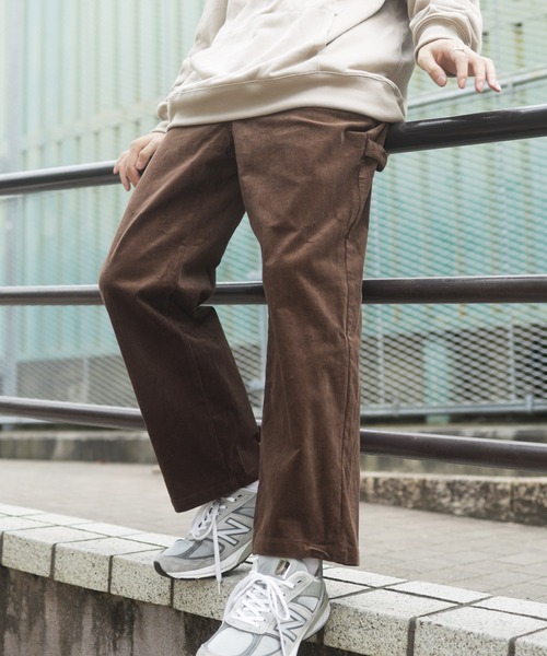 Mark Gonzales(マーク・ゴンザレス)の「Mark Gonzales / マークゴンザレス 別注 コラボ コーデュロイ ペインターパンツ(その他パンツ・メンズ・ブラック/グレイッシュベージュ/ブラウン/ベージュ/ネイビー・MEDIUM/LARGE)」の3枚目の写真