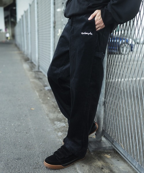 Mark Gonzales(マーク・ゴンザレス)の「Mark Gonzales / マークゴンザレス 別注 コラボ コーデュロイ ペインターパンツ(その他パンツ・メンズ・ブラック/グレイッシュベージュ/ブラウン/ベージュ/ネイビー・MEDIUM/LARGE)」の14枚目の写真