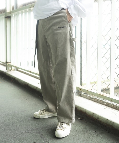 Mark Gonzales(マーク・ゴンザレス)の「Mark Gonzales / マークゴンザレス 別注 コラボ コーデュロイ ペインターパンツ(その他パンツ・メンズ・ブラック/グレイッシュベージュ/ブラウン/ベージュ/ネイビー・MEDIUM/LARGE)」の20枚目の写真
