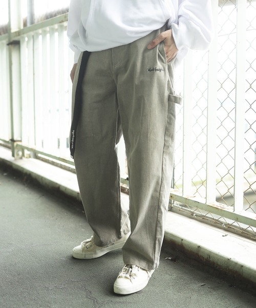 Mark Gonzales(マーク・ゴンザレス)の「Mark Gonzales / マークゴンザレス 別注 コラボ コーデュロイ ペインターパンツ(その他パンツ・メンズ・ブラック/グレイッシュベージュ/ブラウン/ベージュ/ネイビー・MEDIUM/LARGE)」の21枚目の写真