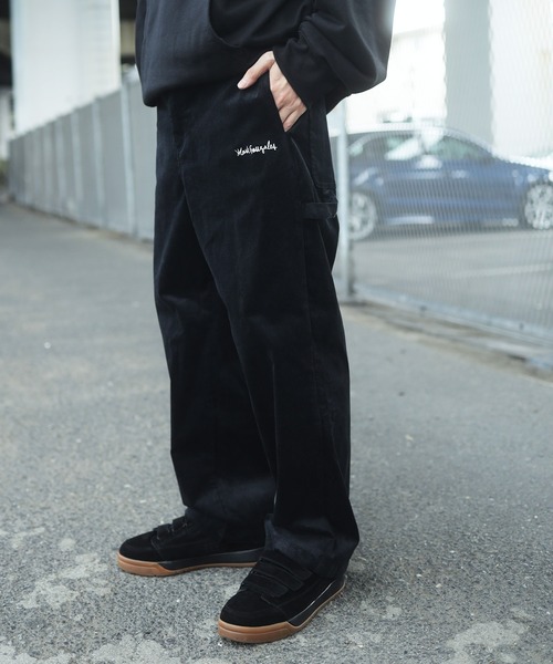Mark Gonzales(マーク・ゴンザレス)の「Mark Gonzales / マークゴンザレス 別注 コラボ コーデュロイ ペインターパンツ(その他パンツ・メンズ・ブラック/グレイッシュベージュ/ブラウン/ベージュ/ネイビー・MEDIUM/LARGE)」の13枚目の写真