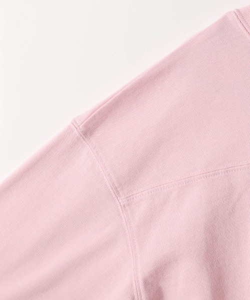 JEANASIS（ジーナシス）の「【KIDS】フットボールキリカエBIGロンT/254775（Tシャツ/カットソー・キッズ・ホワイト/ブラック/ピンク・120/140）」の11枚目の写真