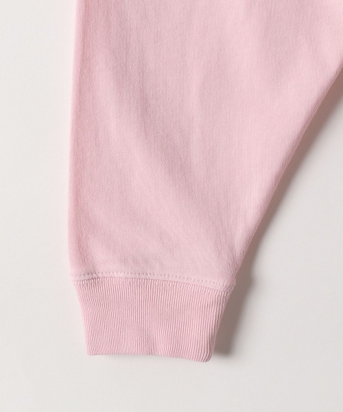 JEANASIS（ジーナシス）の「【KIDS】フットボールキリカエBIGロンT/254775（Tシャツ/カットソー・キッズ・ホワイト/ブラック/ピンク・120/140）」の10枚目の写真