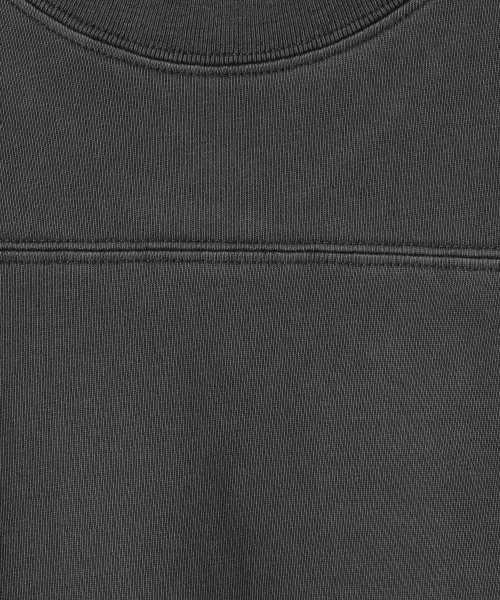 JEANASIS（ジーナシス）の「【KIDS】フットボールキリカエBIGロンT/254775（Tシャツ/カットソー・キッズ・ホワイト/ブラック/ピンク・120/140）」の7枚目の写真