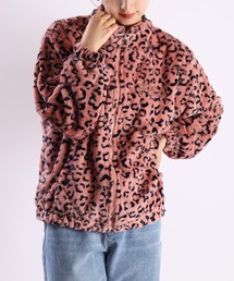 ジャケット/アウター（ピンク/桃色系・レオパード柄）ファッション通販