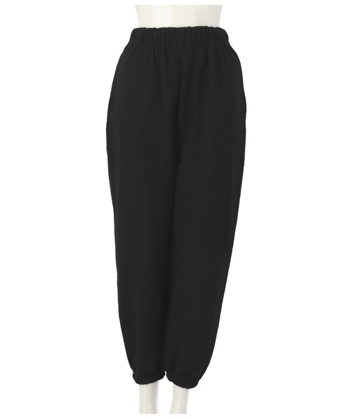 ANAP（アナップ）の「【オンライン限定アイテム】裏毛ジョガーパンツ（スウェットパンツ・レディース・ブラック/ブラウン/カーキ/オレンジ/グレイッシュベージュ・FREE）」の14枚目の写真