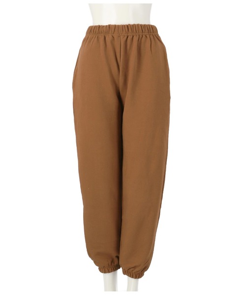 ANAP（アナップ）の「【オンライン限定アイテム】裏毛ジョガーパンツ（スウェットパンツ・レディース・ブラック/ブラウン/カーキ/オレンジ/グレイッシュベージュ・FREE）」の13枚目の写真