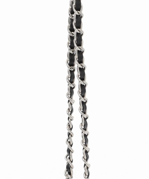 MOHI（モヒ）の「【MOHI/モヒ】 チェーンバッグ◆（ショルダーバッグ・レディース・ナチュラル/ブラック/グリーン・FREE）」の12枚目の写真