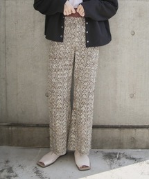 ジャガードニットパンツ