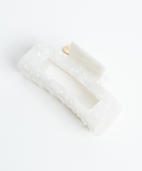 Romansual（ロマンシュアル）の「Romansual/Romansualヘアクリップ（バレッタ/ヘアクリップ・レディース・ホワイト/ブラック・FREE）」の8枚目の写真