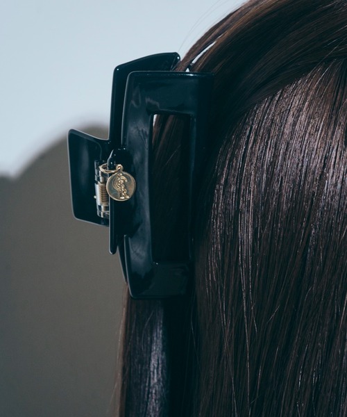 Romansual（ロマンシュアル）の「Romansual/Romansualヘアクリップ（バレッタ/ヘアクリップ・レディース・ホワイト/ブラック・FREE）」の3枚目の写真