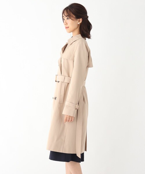 index（インデックス）の「◆Deodra Freshトレンチコート【WEB限定サイズ】（トレンチコート・レディース・ライトグレー/ネイビー/ベージュ系8/ベージュ・42/40/38/36）」の19枚目の写真