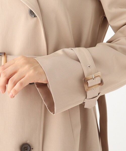 index（インデックス）の「◆Deodra Freshトレンチコート【WEB限定サイズ】（トレンチコート・レディース・ライトグレー/ネイビー/ベージュ系8/ベージュ・42/40/38/36）」の8枚目の写真