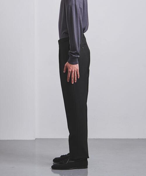 送料込ユナイテッドアローズサキソニー1プリーツサイドアジャスタパンツsize46 UNITED ARROWS（ユナイテッドアローズ）の「＜UNITED ARROWS