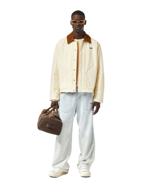 DIESEL（ディーゼル）の「メンズ ジャケット コーチジャケット サステナブル（ブルゾン・メンズ・レッド/ホワイト系その他・LARGE/XX-LARGE/MEDIUM/X-LARGE/SMALL/X-SMALL）」の17枚目の写真