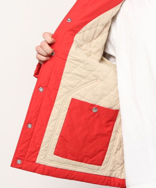 DIESEL（ディーゼル）の「メンズ ジャケット コーチジャケット サステナブル（ブルゾン・メンズ・レッド/ホワイト系その他・LARGE/XX-LARGE/MEDIUM/X-LARGE/SMALL/X-SMALL）」の6枚目の写真