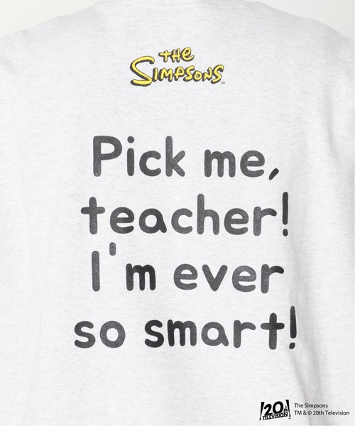 The Simpsons（ザ・シンプソンズ）の「【THE SIMPSONS / シンプソンズ】14oz オーバーサイズ スウェット（スウェット・メンズ・ホワイト/ブラック/グレー/グレー系その他・MEDIUM/LARGE/X-LARGE）」の18枚目の写真