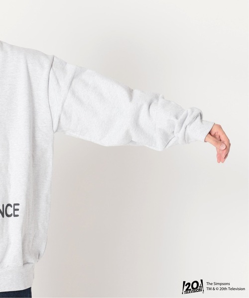 The Simpsons（ザ・シンプソンズ）の「【THE SIMPSONS / シンプソンズ】14oz オーバーサイズ スウェット（スウェット・メンズ・ホワイト/ブラック/グレー/グレー系その他・MEDIUM/LARGE/X-LARGE）」の11枚目の写真