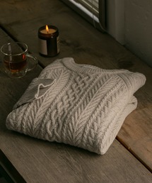 URBAN RESEARCH DOORS | アラン編みクルーネックニット(ニット/セーター)