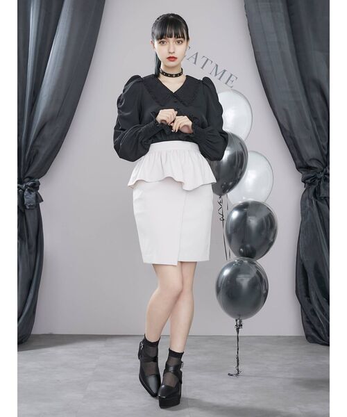 EATME（イートミー）の「クロスウェッジサンダル（サンダル・レディース・ブラック/ベージュ・S/M/L）」の11枚目の写真