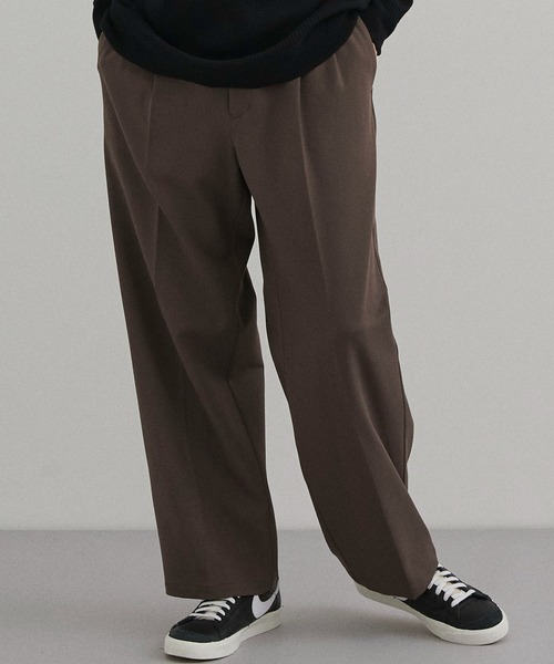 (古着)00s ワイドチノスラックス パンツ cityboy ストレート 古着)00s ワイドチノスラックス パンツ cityboy ストレート