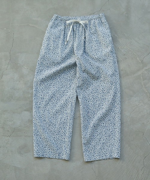yuni（ユニ　）の「コットンキュプラ flower pr　petti パンツ（その他パンツ・レディース・サックスブルー/グレー・FREE）」の6枚目の写真