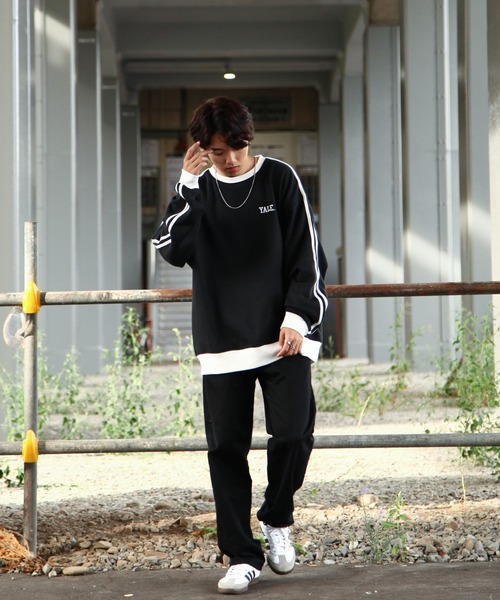 別注】【YALE】 カレッジロゴ ビッグシルエット クルー 長袖