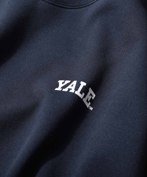 別注】【YALE】 カレッジロゴ ビッグシルエット クルー 長袖