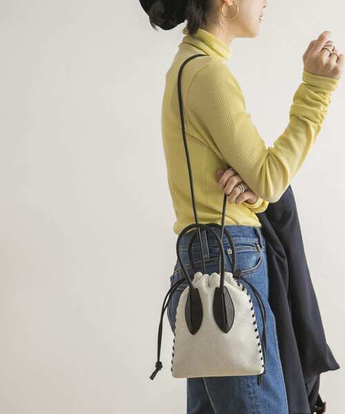 ADD CULUMN（アドカラム）の「ADD CULUMN　TURN S ショルダーバッグ（ショルダーバッグ・レディース・ミント/オレンジ/ブラック・FREE）」の5枚目の写真