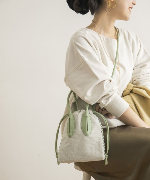 ADD CULUMN（アドカラム）の「ADD CULUMN　TURN S ショルダーバッグ（ショルダーバッグ・レディース・ミント/オレンジ/ブラック・FREE）」の7枚目の写真