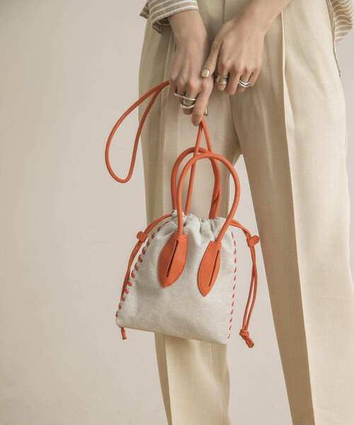 ADD CULUMN（アドカラム）の「ADD CULUMN　TURN S ショルダーバッグ（ショルダーバッグ・レディース・ミント/オレンジ/ブラック・FREE）」の10枚目の写真