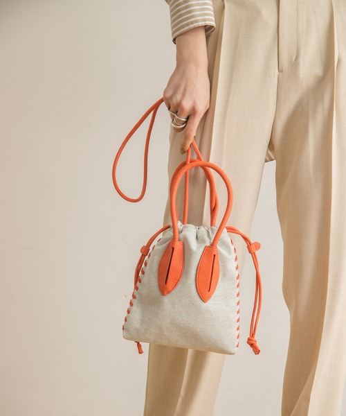 ADD CULUMN（アドカラム）の「ADD CULUMN　TURN S ショルダーバッグ（ショルダーバッグ・レディース・ミント/オレンジ/ブラック・FREE）」の3枚目の写真