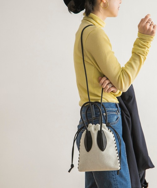 ADD CULUMN（アドカラム）の「ADD CULUMN　TURN S ショルダーバッグ（ショルダーバッグ・レディース・ミント/オレンジ/ブラック・FREE）」の12枚目の写真