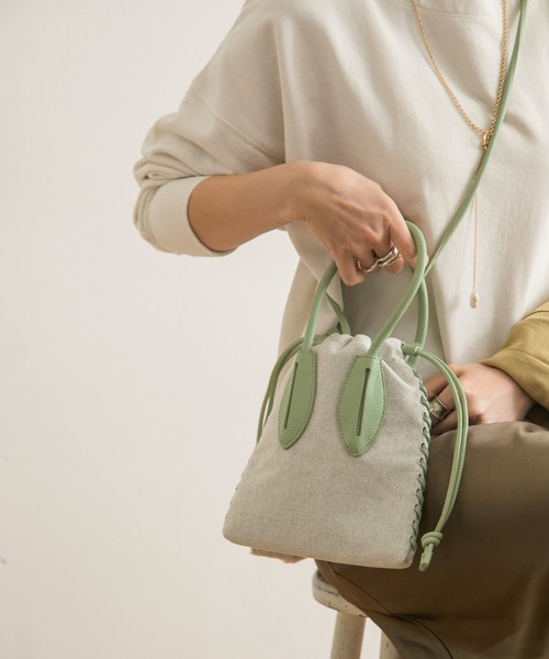 ADD CULUMN（アドカラム）の「ADD CULUMN　TURN S ショルダーバッグ（ショルダーバッグ・レディース・ミント/オレンジ/ブラック・FREE）」の15枚目の写真