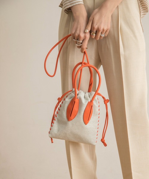 ADD CULUMN（アドカラム）の「ADD CULUMN　TURN S ショルダーバッグ（ショルダーバッグ・レディース・ミント/オレンジ/ブラック・FREE）」の17枚目の写真